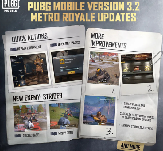 pubg国际服手游3.2更新内容一览插图