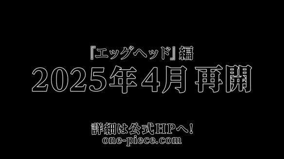 动画《海贼王》“蛋头岛篇”确定停播至2025年4月再开！插图2